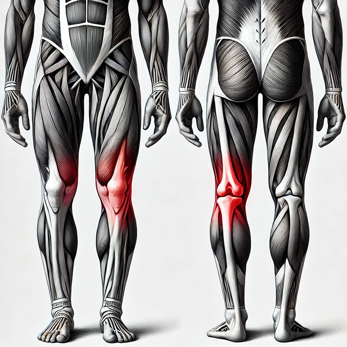 Linkes Knie & Bein – Bewegung, Verdauung und Selbstwert | Left Knee & Leg – Movement, Digestion, and Self-Worth | زانو و پای چپ – حرکت، گوارش و عزت نفس